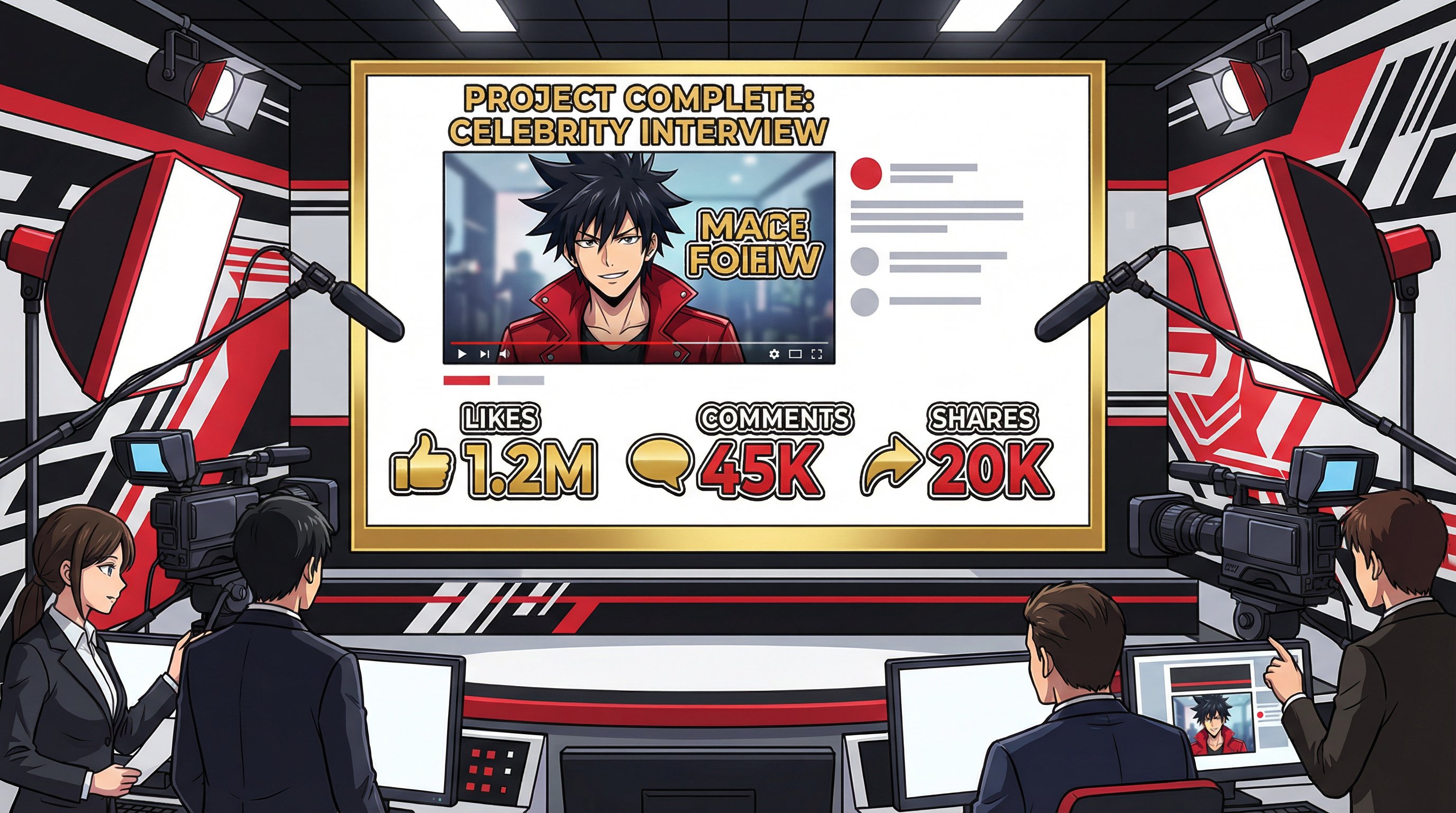 51吃瓜案例-明星访谈视频